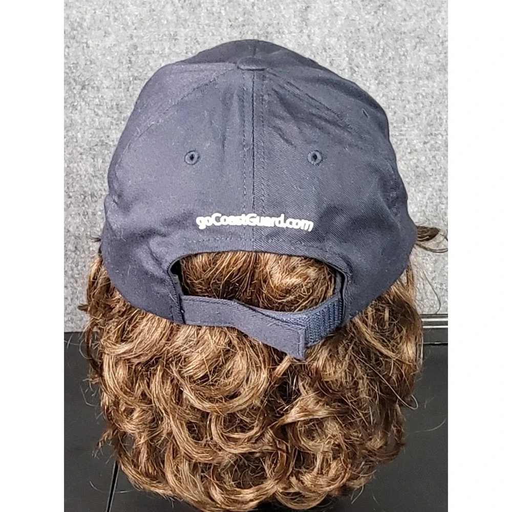 Coast Guard Hat Cap‎ Military USCG Embroidered Logo Adjustable Strapback Navy